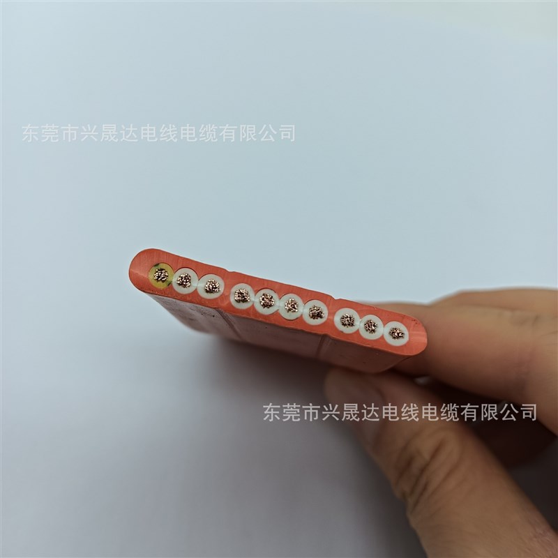 TVVB10芯扁平电缆线纯铜国标现货1.5平方2.5平方 软线铜丝