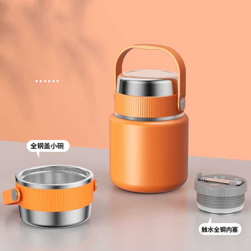 真空焖烧壶饭盒不锈钢焖烧杯焖烧杯保温饭超长盒焖粥桶保温壶便携