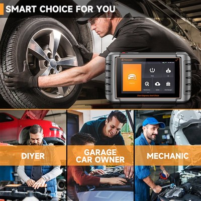 FOXWELL NT809TS OBD2汽车自动扫描仪 双向测试 TPMS Relearn编程