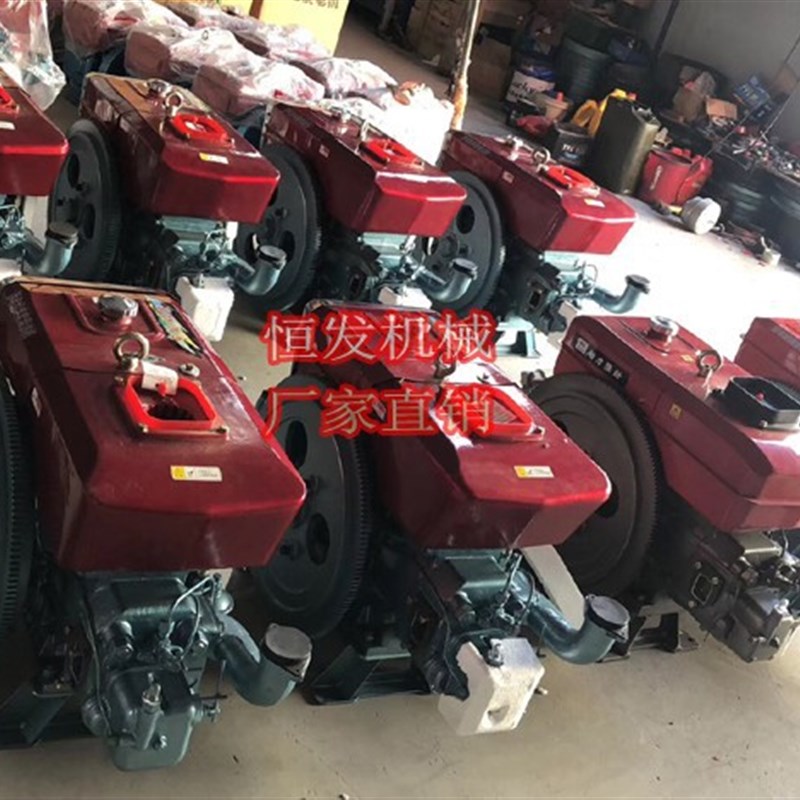 常发常武8匹CF180单缸柴油机小型水冷船用柴油机发动机手扶拖拉机