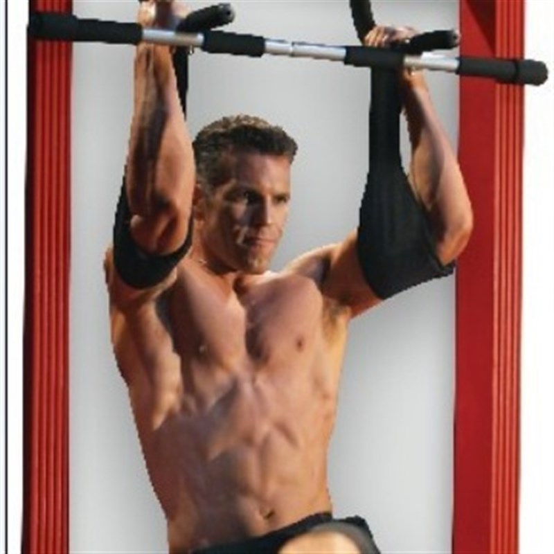 门挂健身 单双杠引体向上 门上单杠双杠 150KG承重 大号多功能