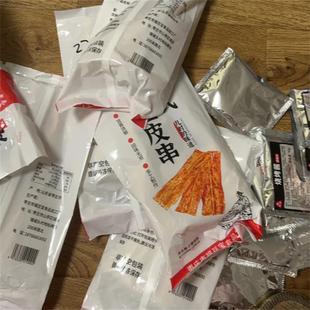 老式校门口豆皮串一包一百串童年儿时味道冲泡免煮方便食干货