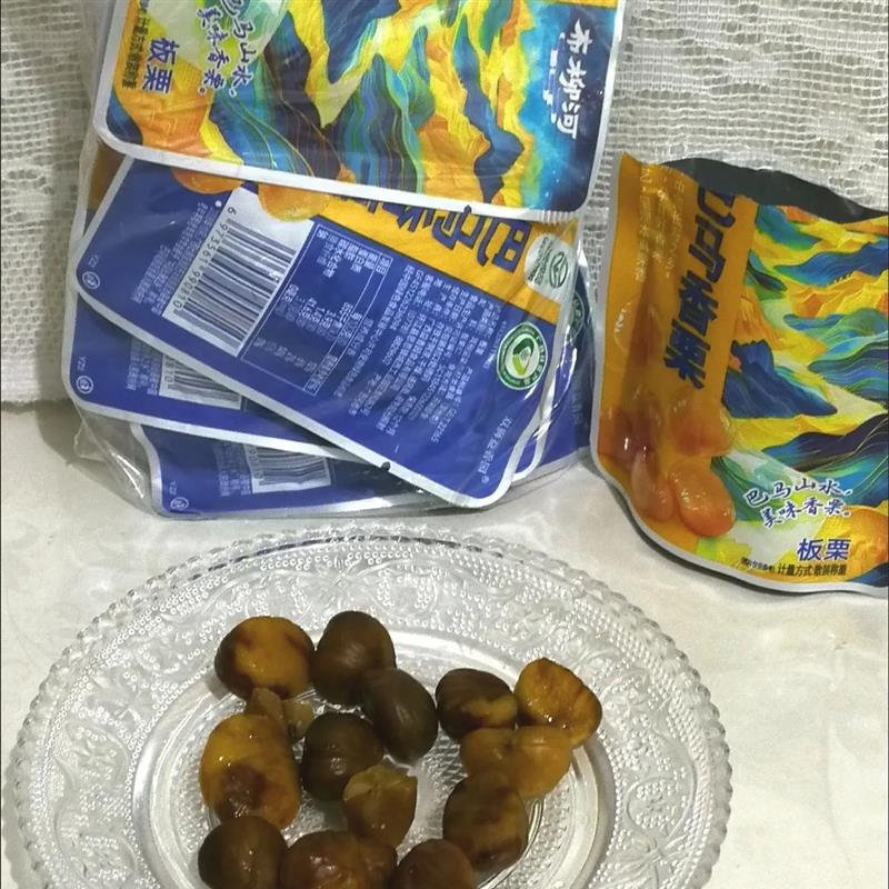 广西特产栗仁板栗柳河小包装添加去皮休闲真空甘栗仁栗子零食即食