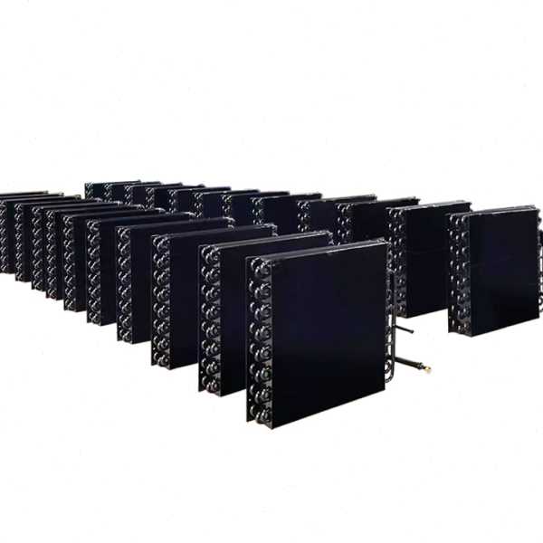 翅片式冷凝器蒸发器冷库散热器游泳池专用电泳处理冷凝器