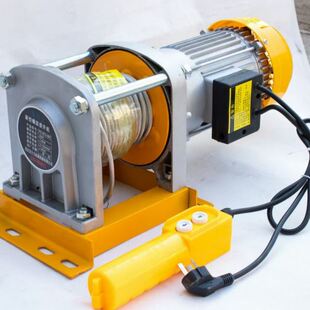修小吊机建筑电动葫芦220V1 家用装 2吨起重小型升降提升机