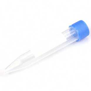 15ml离心管螺帽离心管实验器材罗口尖底刻度离心管 10ml
