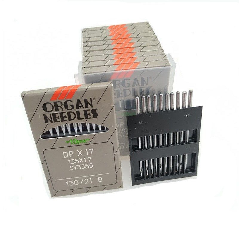 日本风琴DP*17同步车/双针车/电脑花样车高车机针工业缝纫机针