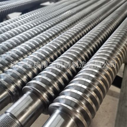 厂家加工机床丝杆梯形精密正反牙传动升降丝杠Tr40T50T60T70T80