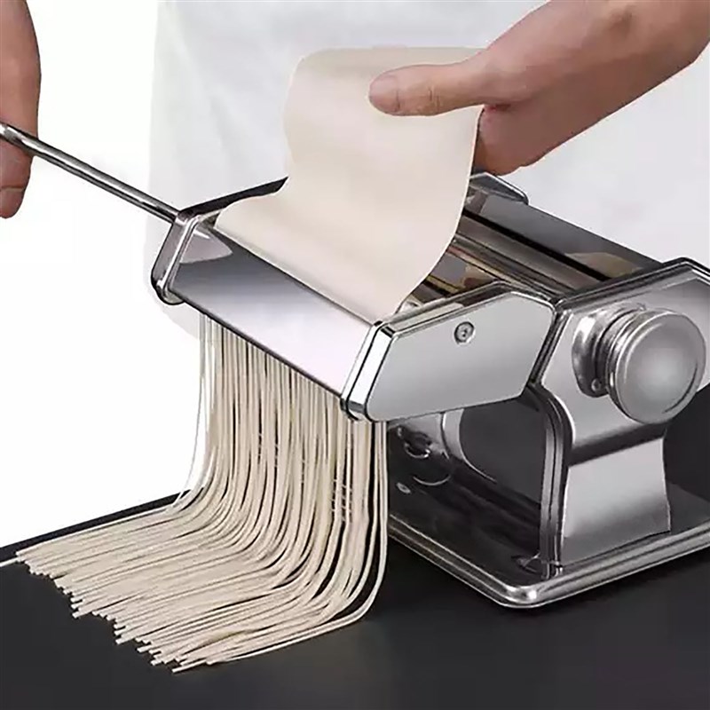 新品摇杆分体式压面机家用手动意大利面机