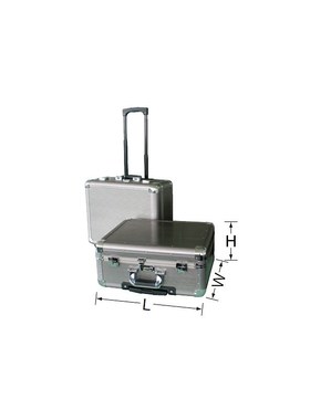 世达工具箱五金大号24寸多功能拉杆工具箱铝合金航空道具箱03621