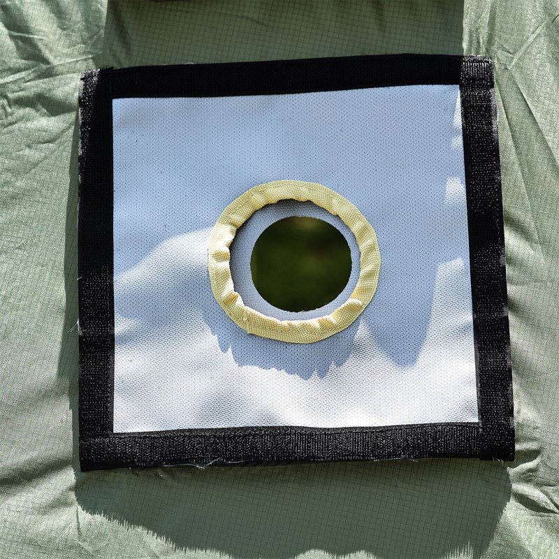 户外露营帐篷便携式烟囱口防火布隔热便携阻燃布耐高温装备防水