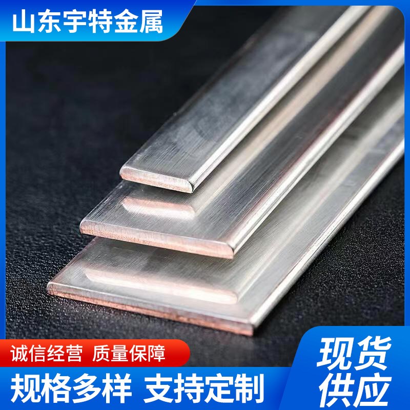 加工紫铜排镀锡铜排铜箔母线排接地铜排配电柜镀锡T2紫铜排扁条