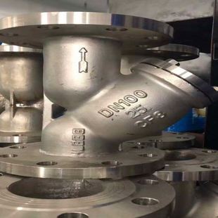 不锈钢法兰Y型过滤器GL41H 304不锈钢 16P DN250法兰过滤器