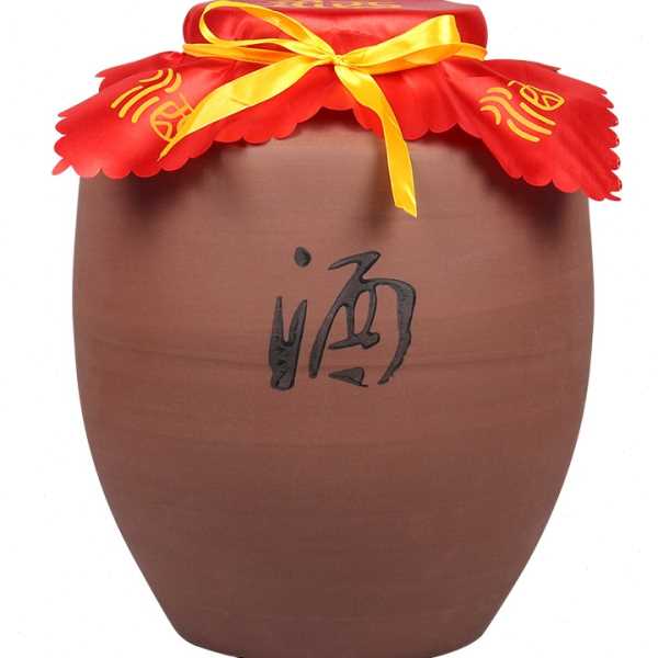 RI0T天戈土陶酒坛子陶瓷无釉窖藏酒坛老式土陶50/100斤家用密封