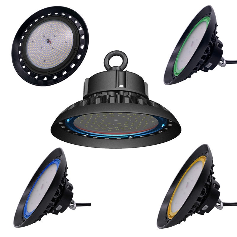 150W工矿灯UFO高棚吊装灯仓库灯机房高空作业灯投射码头175Lm/W