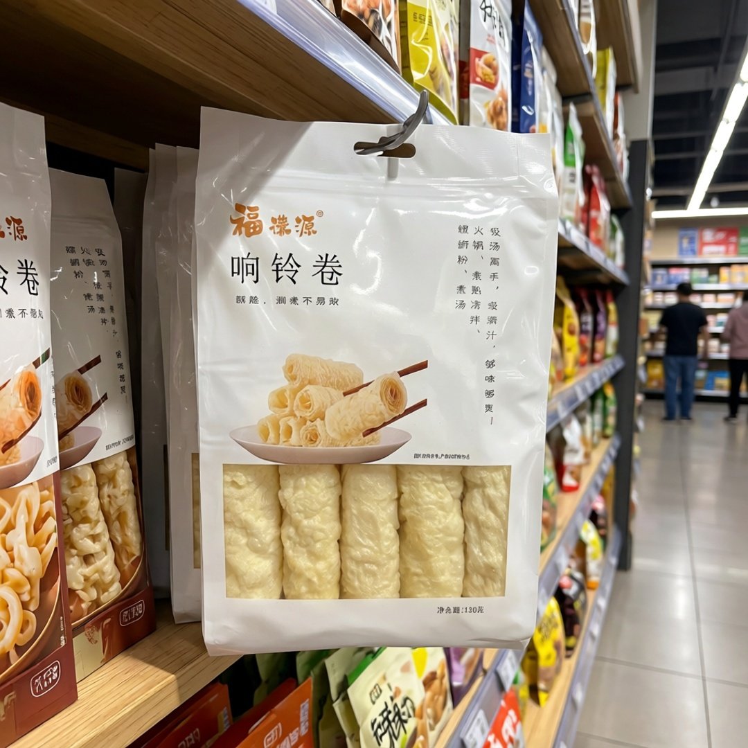 整箱响铃卷豆皮油炸腐竹涮火锅麻辣烫螺蛳粉食材商超连锁商用批发,粮油调味/速食/干货/烘焙,干货组合/料包/汤包/干货礼盒,淘宝优惠券,粉丝福利购,淘宝优惠卷