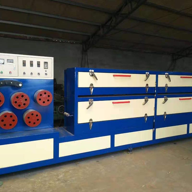 PP打包带机器压花pet打包带挤出机塑料捆扎绳拉丝成套设备