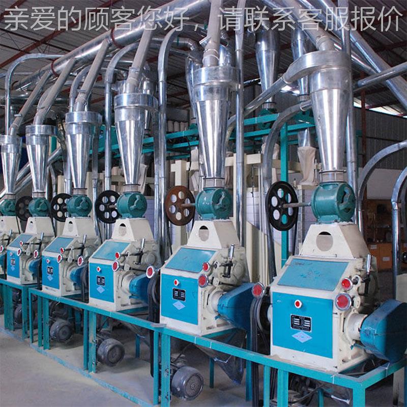 日产面3HUY0吨小麦加工成设备 小套麦制粉设备 套粉加工成设备