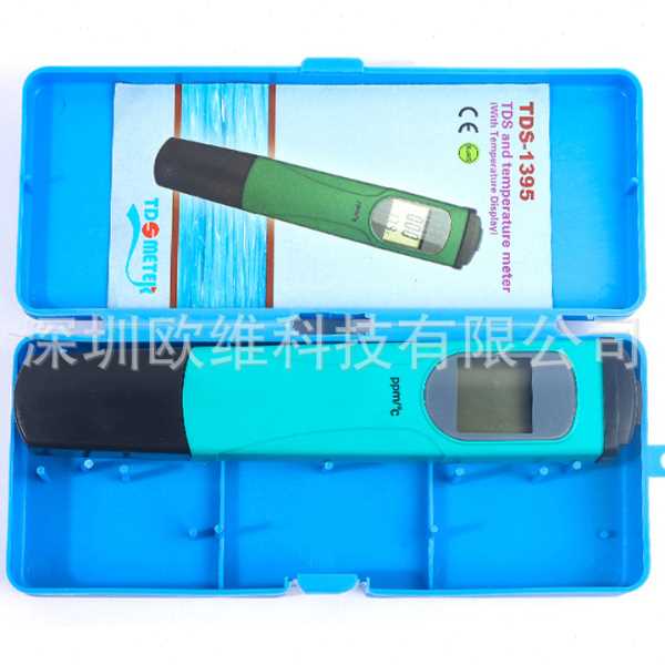 EC电导率检测笔EC-1386 温度二合一TDS测试仪TDS-1395防水笔式