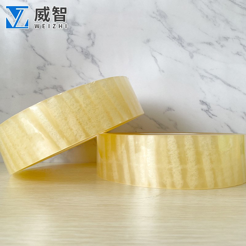 55*500m无尘室大卷封口胶带透明封装打包胶带 5.5cm塑料管芯胶带