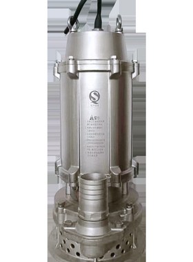 三相不锈钢潜水泵50WQX10-34-2.2380V高扬程潜水污水泵