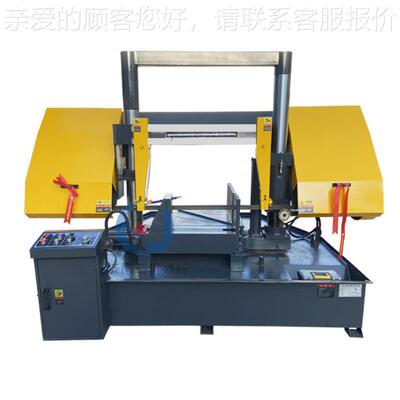 GH4金240双立柱带床锯卧式锯床4240送属料GH4240锯切机床