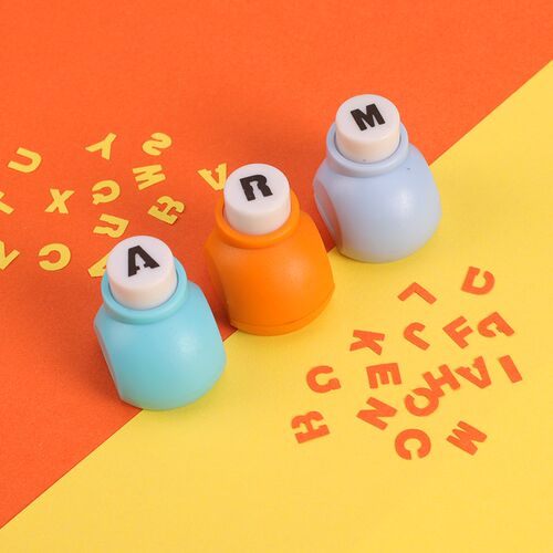 打花器压花器压花机26个字母手账套装压图器打花小型大号压纸器