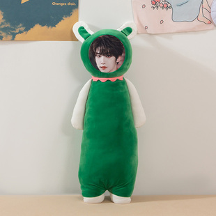 人偶娃娃玩偶睡觉抱diy定制人脸公仔可印照片情侣人形抱枕送男友