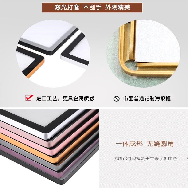 超薄灯箱挂墙式奶茶灯箱贴墙式圆角海报框价目表电VX梯公司广告灯