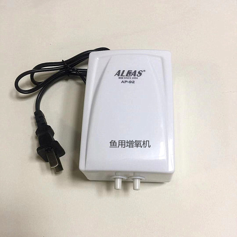 增氧泵小型双砂石家o用养鱼氧气泵充氧泵增氧机新款2米管套装