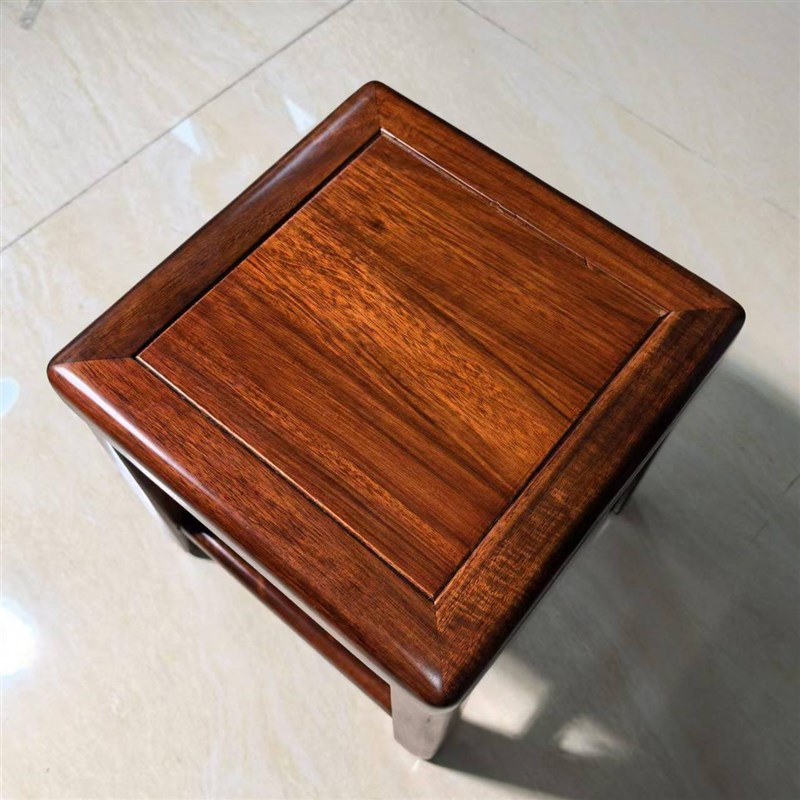 非洲酸枝小方凳家用实木客厅板凳儿童凳子红木换鞋凳沙发茶几矮凳