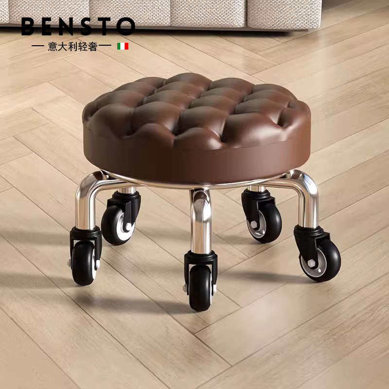 意大利家用滑轮矮凳万向轮小凳子儿童学步矮凳美甲美缝凳小板凳,住宅家具,万向轮凳,淘宝优惠券,粉丝福利购,淘宝优惠卷