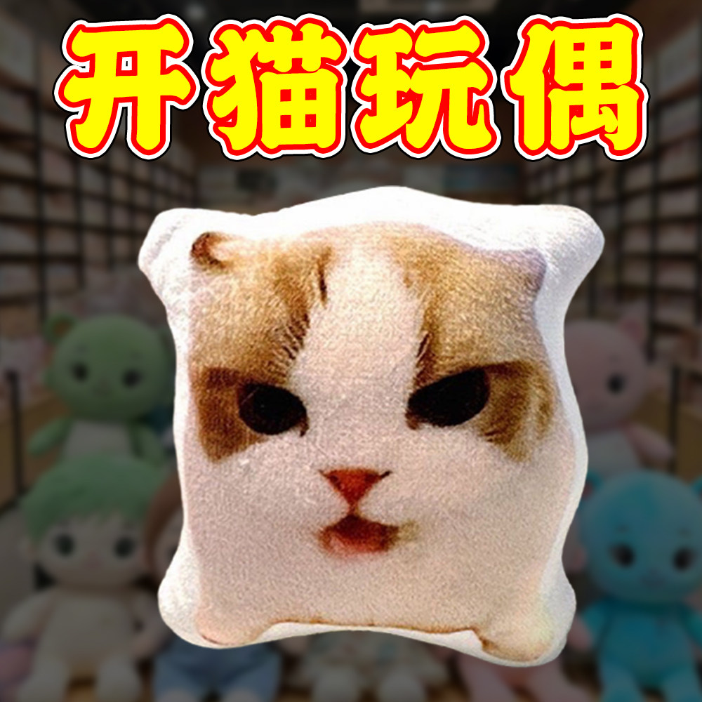 德语猫发声钥匙扣搞怪创意语音全套挂件希特开猫meme公仔按压玩偶