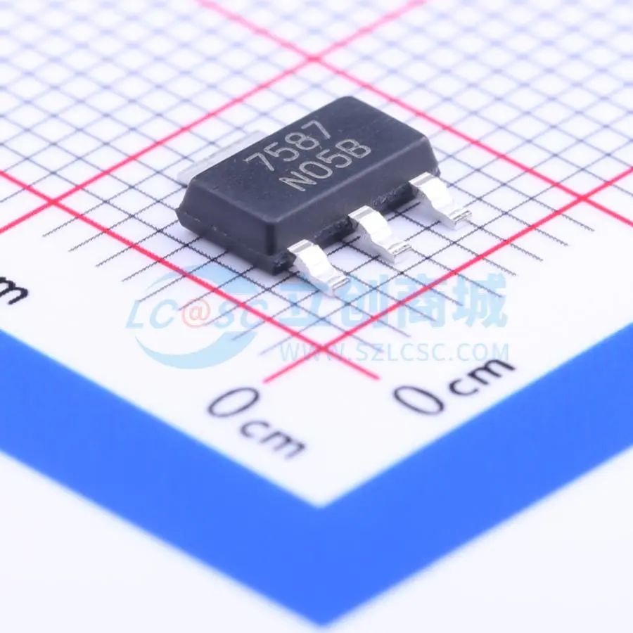 线性稳压器(LDO) LM1117IMP-3.3/NOPB SOT-223 3.3V 800mA图片