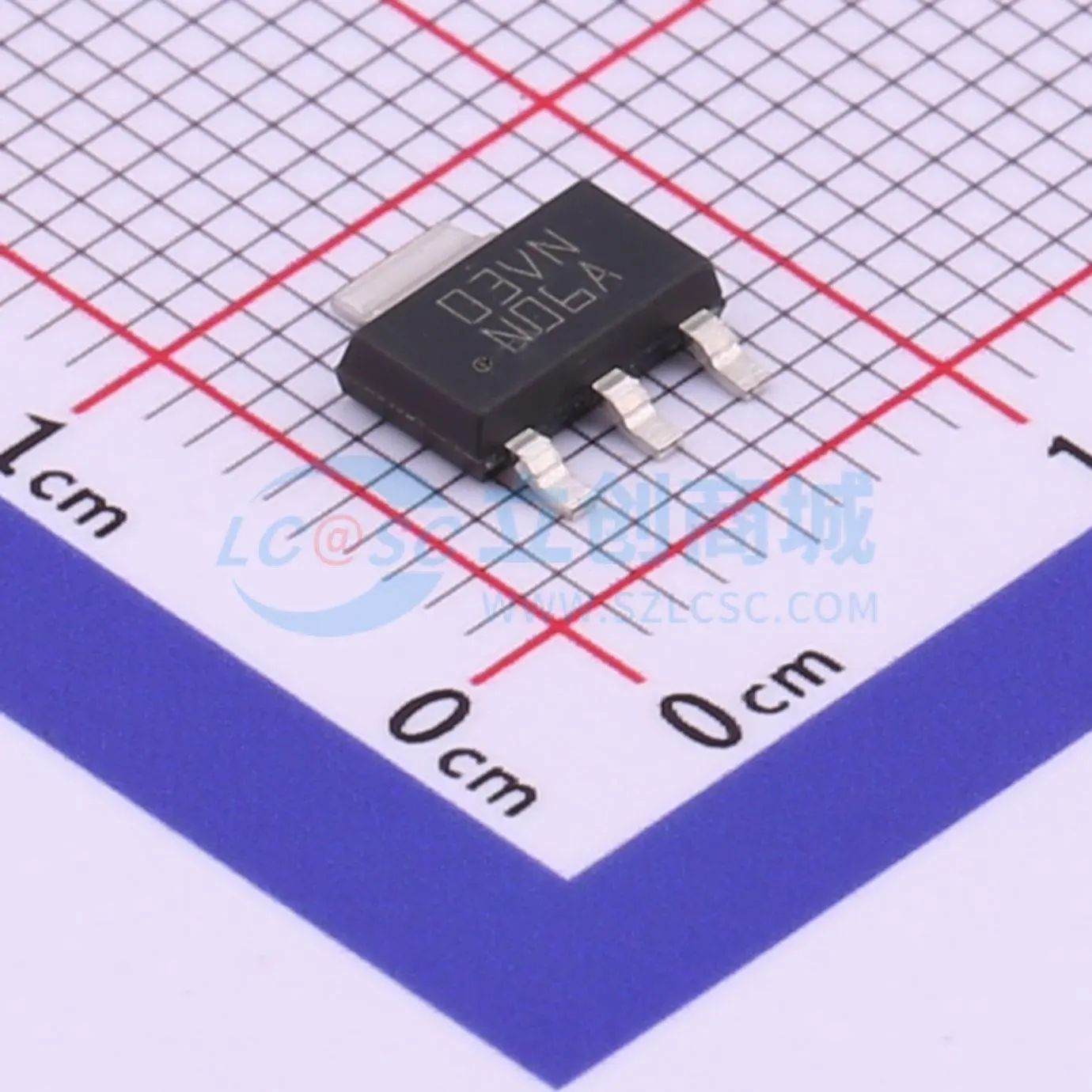 线性稳压器(LDO) LM1117MPX-5.0/NOPB SOT-223-4 5V 800mA图片