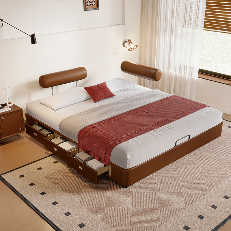 无床头床2025新款储物床