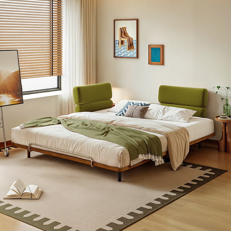 2025新款原创莫黛床1.5米布艺床