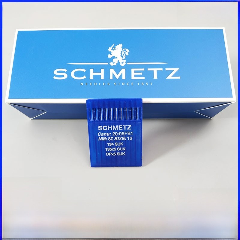 德国蓝狮机针Dp*5机针厚料车高头车钥匙孔机双针车床针Dpx5针