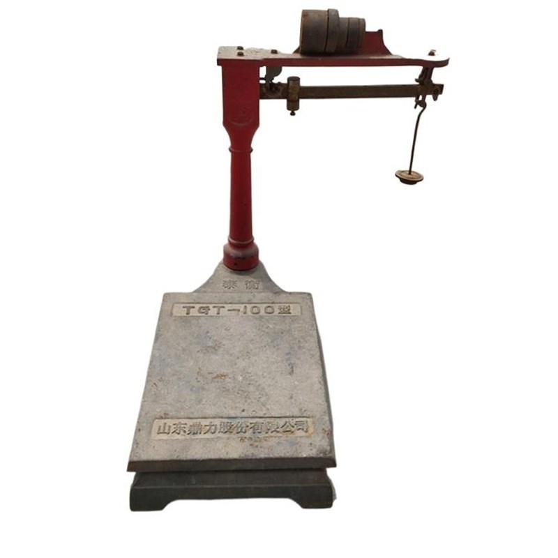 民俗老物件老磅秤农村衡量工具旧货杂项P复古怀旧装饰摆件