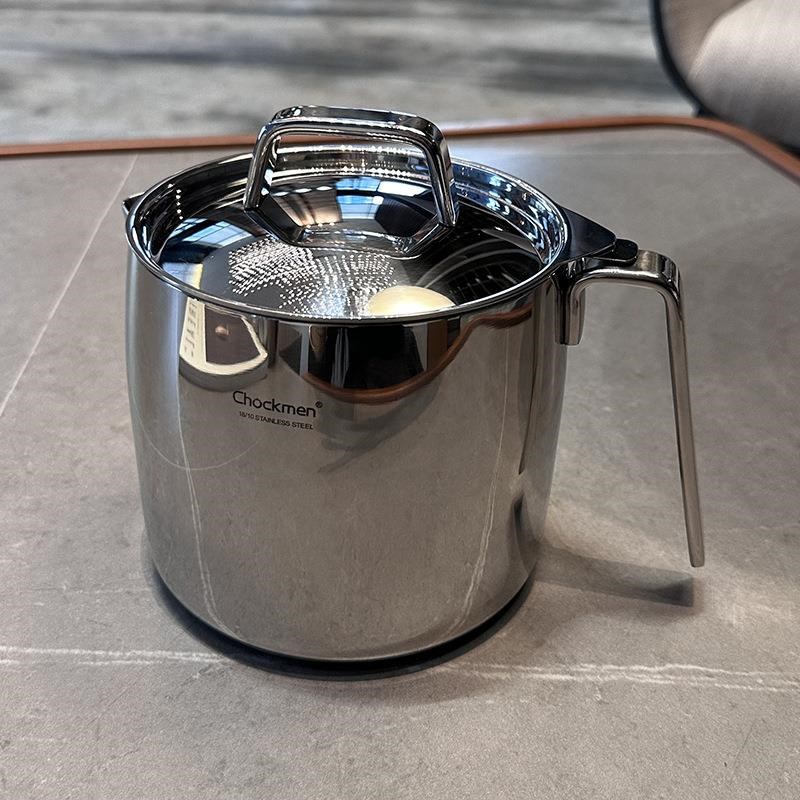 家用316不锈钢油壶q猪油罐储油罐滤油壶带盖网厨房过滤油渣神器