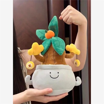 发财树摆件圣诞节小玩偶新年生日礼物H女生送男生朋友闺蜜毕业年