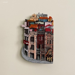 广东广州塔深圳珠海长隆汕头佛山文创冰箱贴旅游纪念品特色伴手礼