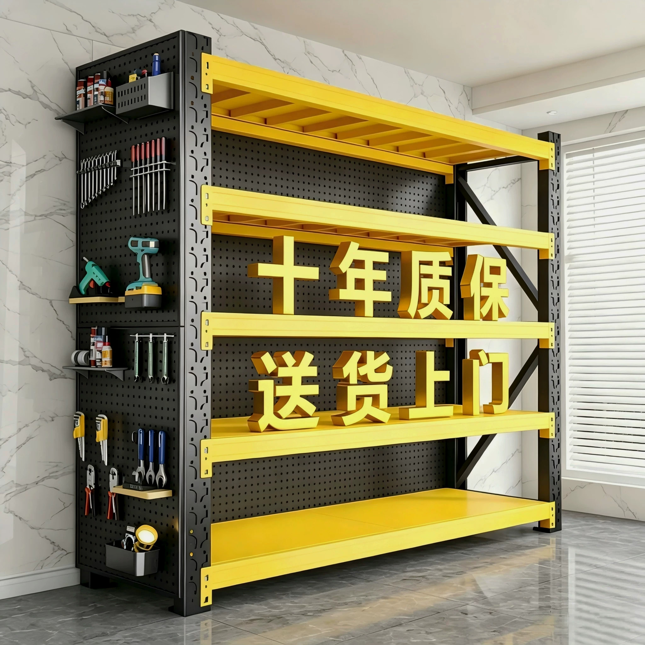 仓储货架置物架家用仓库超市重型储物架工具架超强承重快递存放架