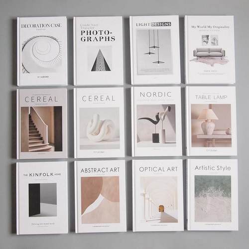 27CM样板房装饰真书 可翻页道具书饰品 简约现代家居酒店书柜摆件