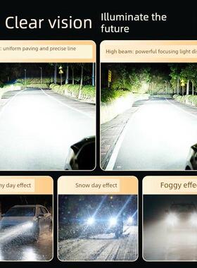 适用308标致3008标志408led大灯307泡206车灯508改装5008 301