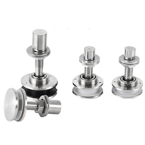 【厂家直销】304不锈钢201电梯玻璃抓头雨棚支架配件玻璃钉驳接头