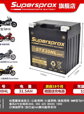 春风ATV全地形450L 550 625 850XC 520L 800utv950沙滩车电瓶电池