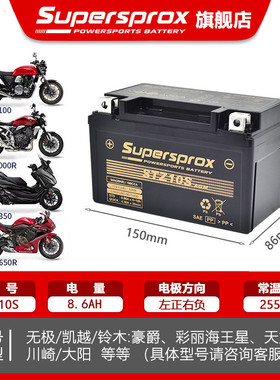 适用本田大黄蜂Hornet CB750 CB1000R ADV350 CB600F电瓶蓄电池