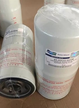65.05510-5020B机油滤芯 适用斗山大宇挖掘机发电机组机油滤清器