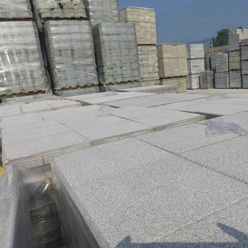 混凝土仿石砖古建铺路广场路面砖PC轻质防石砖透水砖